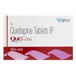 QUEL-200 キューエル、ジェネリックセロクエル、クエチアピン200mg